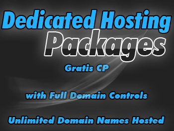 Half-price dedicated web hosting plan